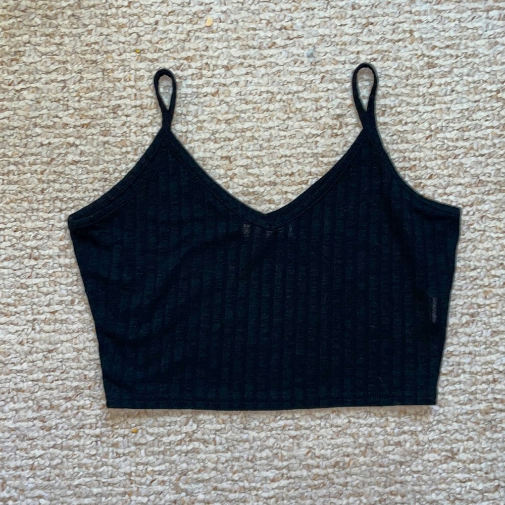 Medium Black ROMWE Tank Top